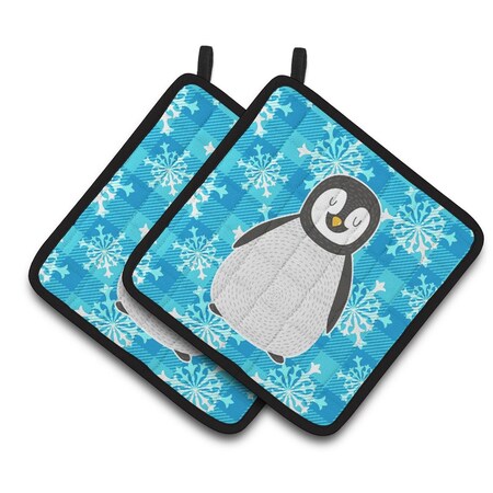 Carolines Treasures Penguin Pair of Pot Holders BB6771PTHD